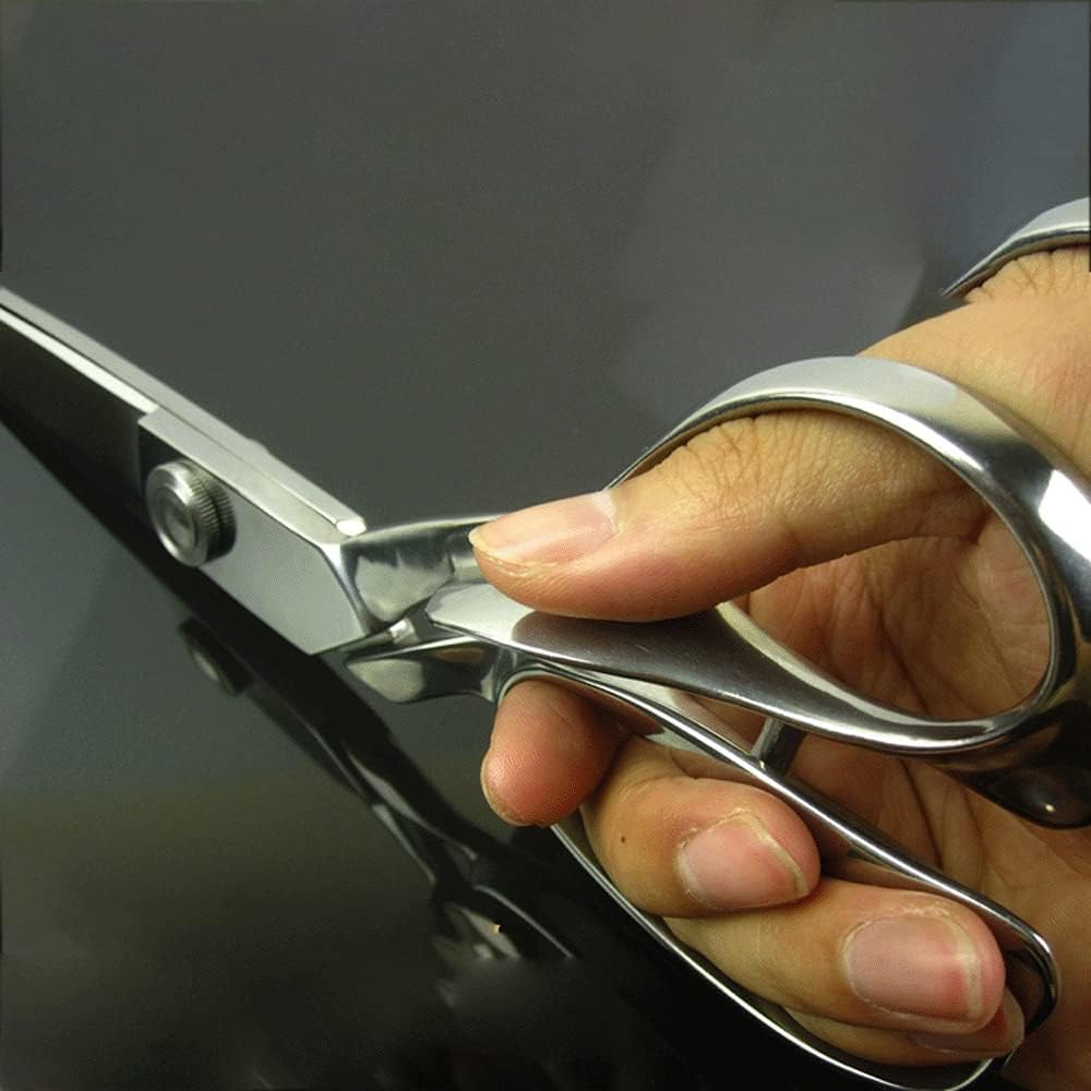 Forbici resistenti da 30,5 cm, forbici professionali in acciaio ad alto tenore di carbonio, per tessuto, pelle e carta, cucito artigianale, sartoria per casa, ufficio, artisti e studenti