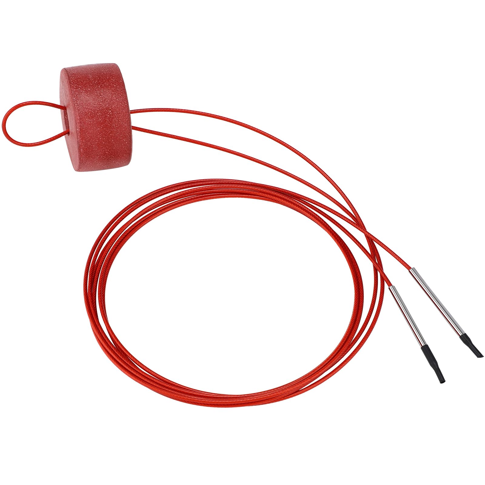 Soulchen Heavy-Duty Fishing Stringer with Float, Fish Stringer System - 15 ft 550 Lbs Fishing Holder Line Threader Rack Kit with Metal Threading Needle for Freshwater Saltwater