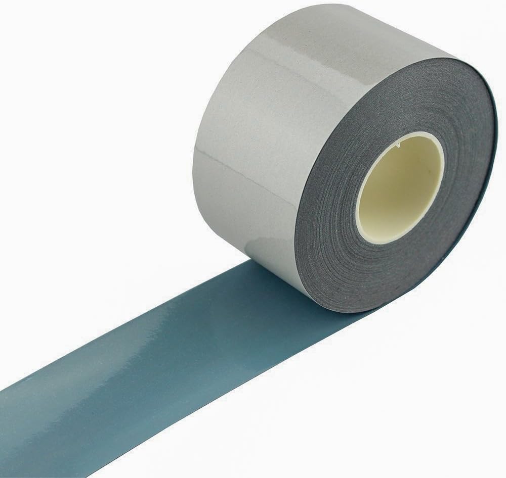 Elastic Silver Reflective Tape Iron On Fabric Heat Transfer Vinyl Film DIY 2" x 66ft