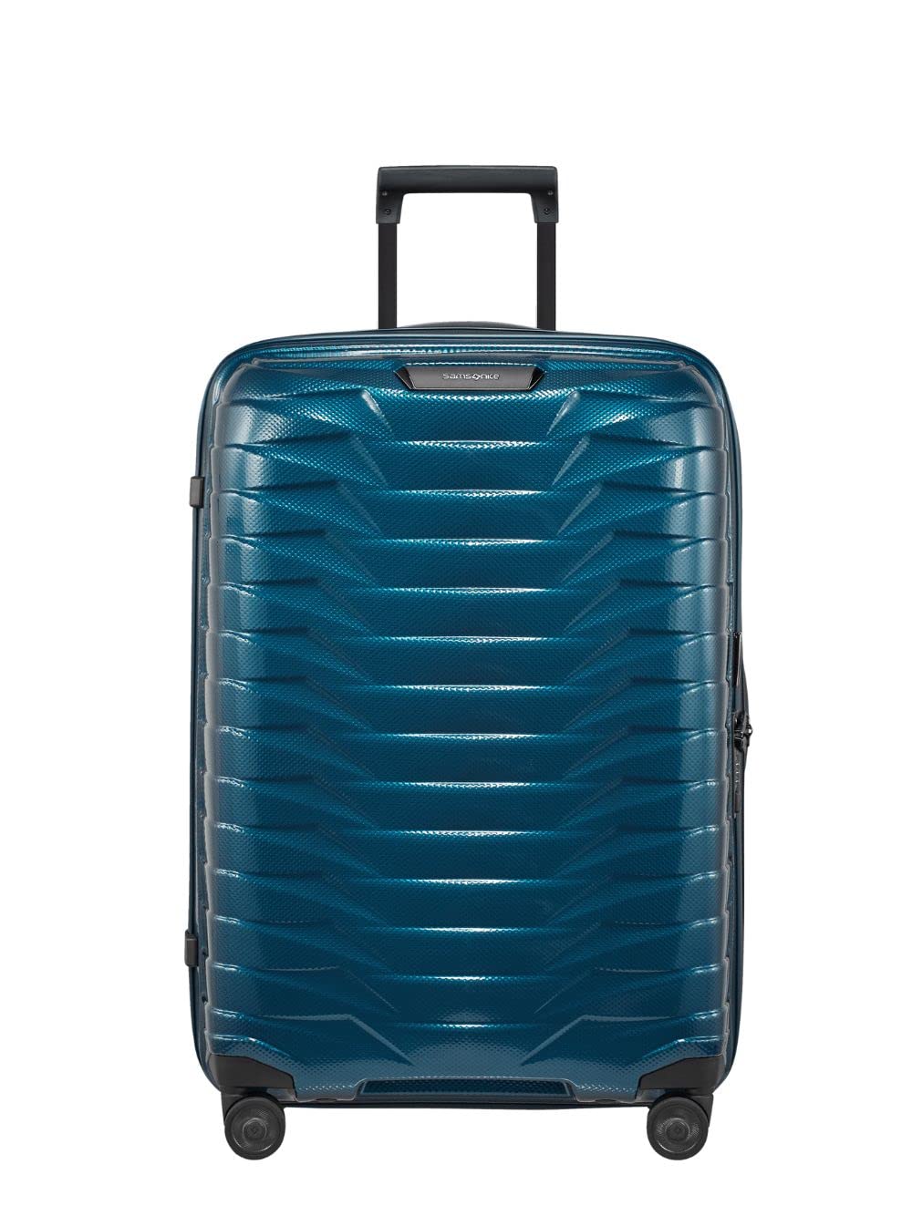 samsonite Proxis 75 cm Large Check-in Polypropylene (PP) 8 Wheels Spinner Hard Luggage/Suitcase/Trolley Bag for Travel (Blue)-picture-47