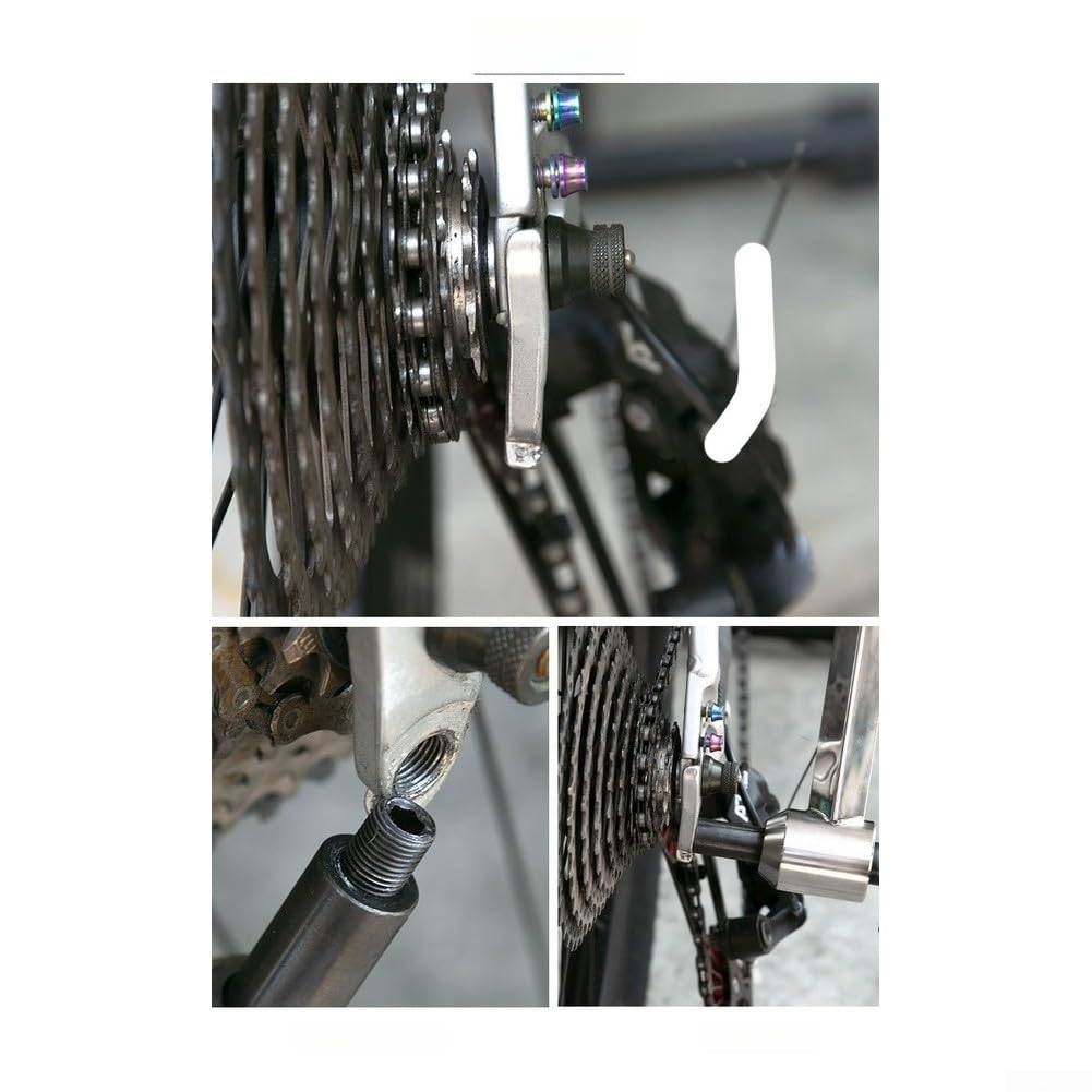 Utensile Allineamento Deragliatore Bici Acciaio per m10 Utensile