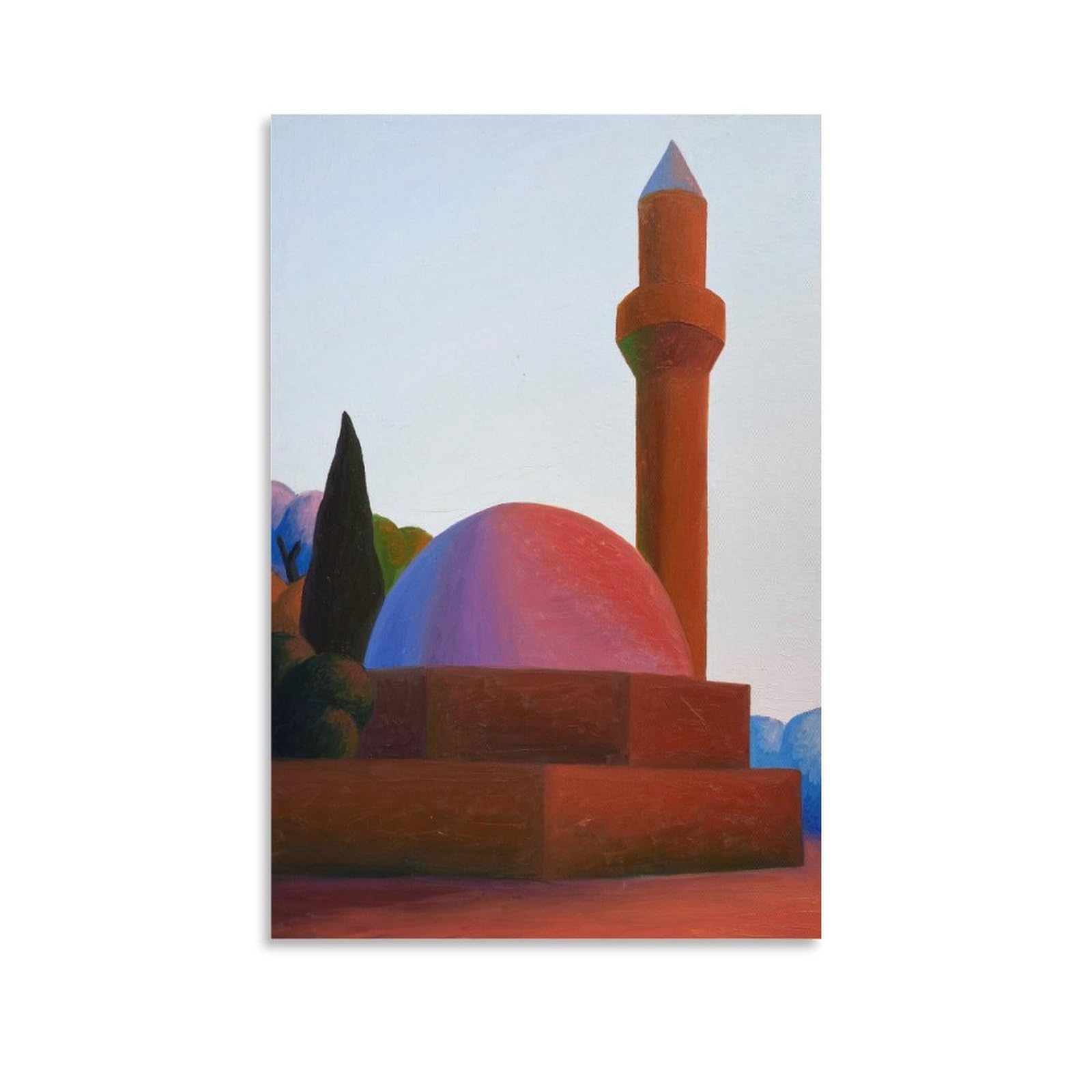 KLAGCBDF SALVO Untitled (4) Artworks Canvas Poster Wall Art Prints Home Modern Decor 24x36inch(60x90cm)