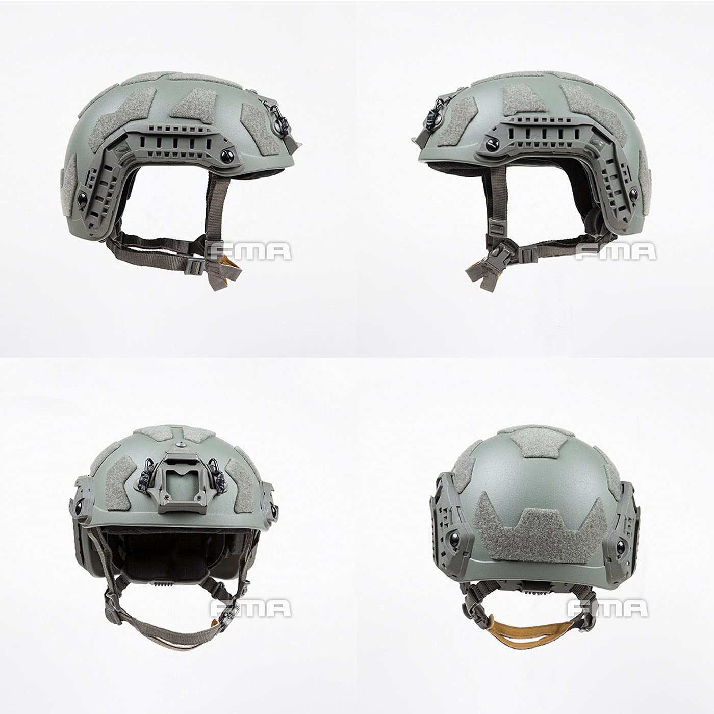 FMA Camouflage Tactical Paintball SF Super High Cut Casco TB1315A