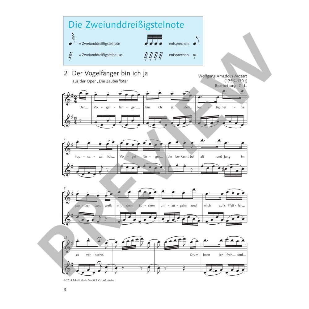 Einsteiger-Set: Die fröhliche Querflöte Band 2 + Band 3 — Querflötenschule für den Einzel- und Gruppenunterricht — Gefion Landgraf (Schott Music) — mit Soundman-Notenheft + zwei Notenbleistiften