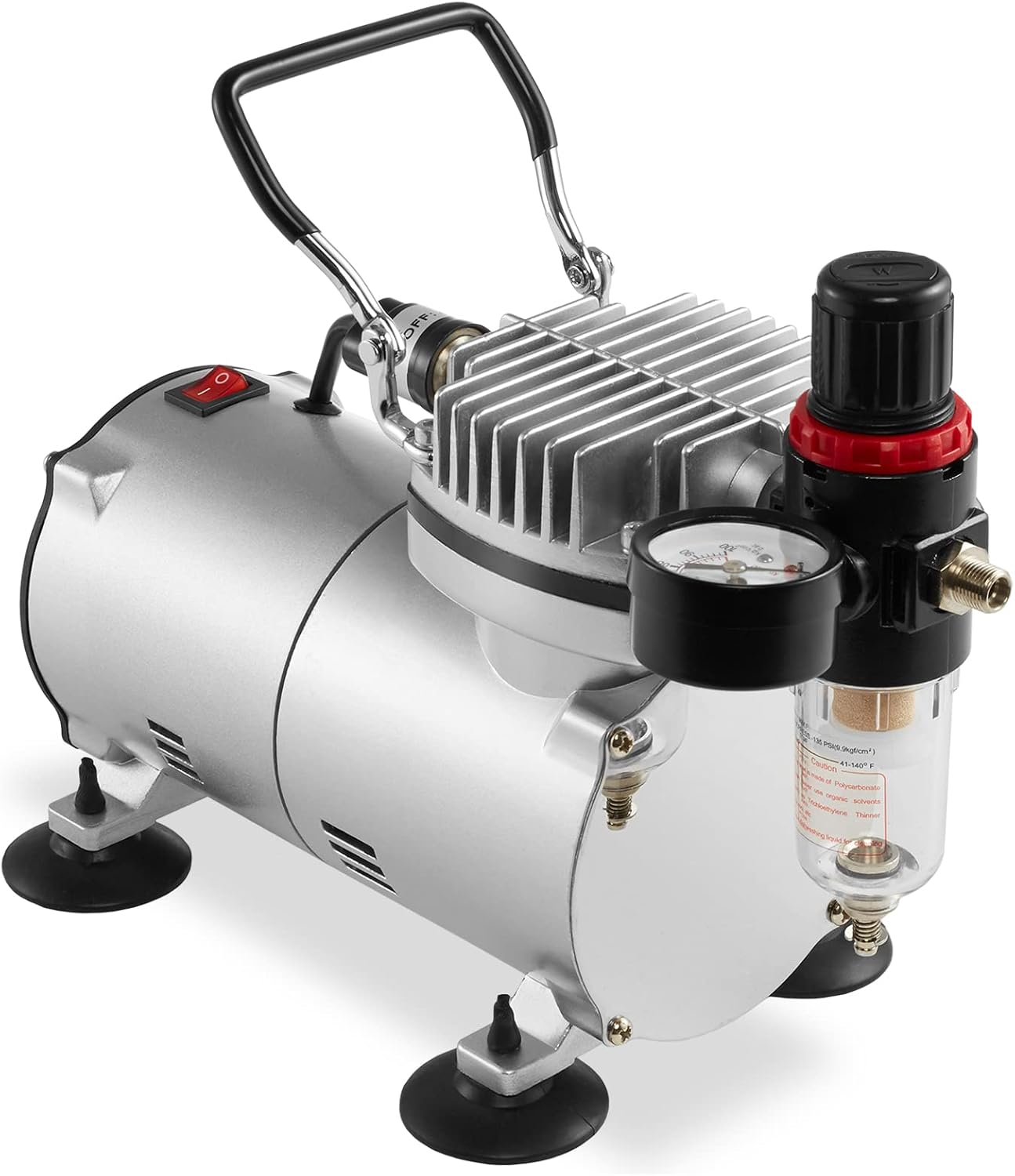 PointZero Airbrush Dual Action Airbrush Kit with 3 Airbrushes