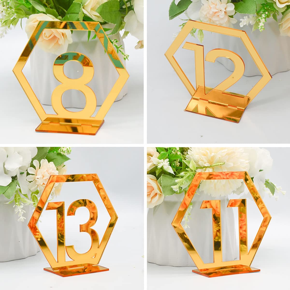 Segnaposto Per Matrimoni E Feste - 100 Cartoncini Piegati 7,4x10,5 Cm, Design Elegante, Scrivibili - Foto 11