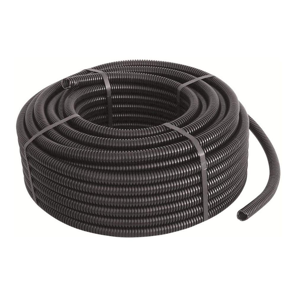 CORRUGÉ AVEC TIRAFILO NOIR D25 50 MÈTRES TF01025NT050