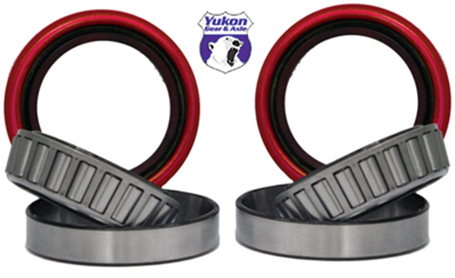 Yukon Gear AK F-G03) Front Replacement Axle Bearing and Seal Kit for Dana 44/Chevy/GM 3/4 Ton Truck