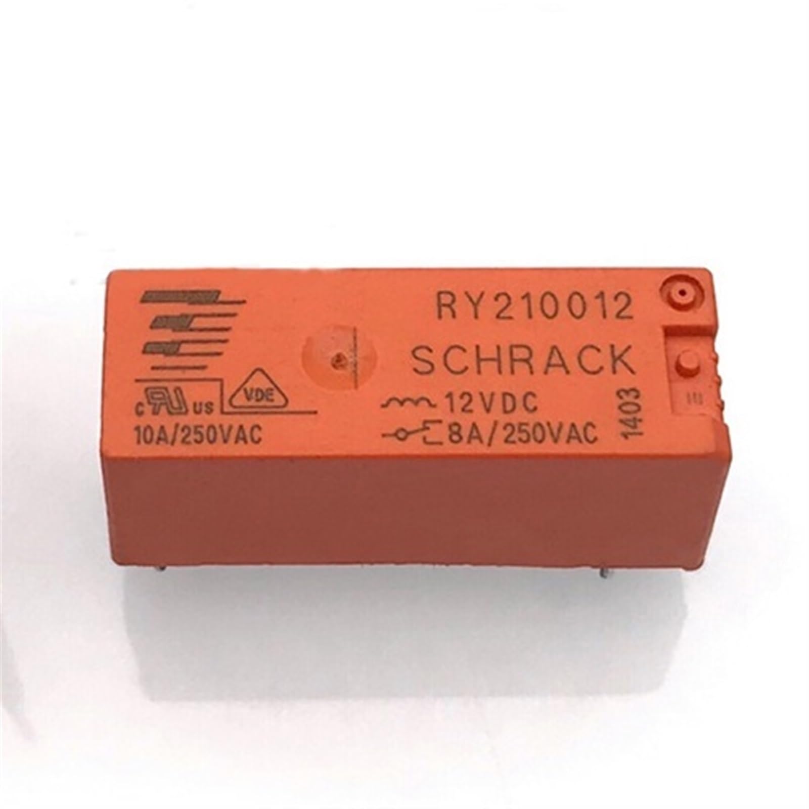 AQHYEBNSR 5PCS Original New Relays RY210012 12VDC 5PIN 8A/250VAC