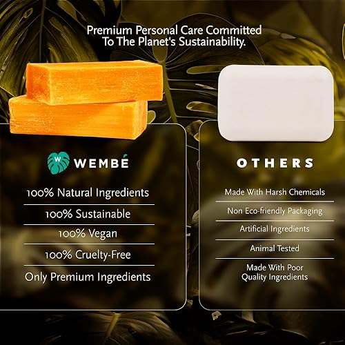 Miniatura 4 de Barra de jabón hecha a mano en Paraguay + aceites esenciales naturales y frutas, coco desintoxicante (2.64 onzas)