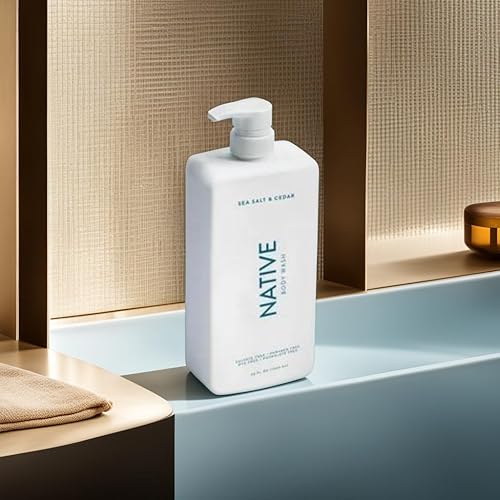 Miniatura 3 de RAPTOR BROS Native Body Wash Jabón corporal hidratante totalmente natural para mujeres y hombres (paquete de 2 botellas de 36 onzas con bomba), sin