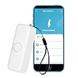 Wi-Fi Motion Sensor: Smart Motion Detector PIR Infrared Motion Sensor for Alarm System & Smart Home Automation, App Remote Monitoring, Compatible with Alexa (1-Pack)