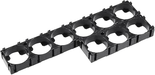 Miniatura 3 de uxcell Soporte de batería triple de celda de iones de litio de 20 piezas para paquete de batería de bricolaje