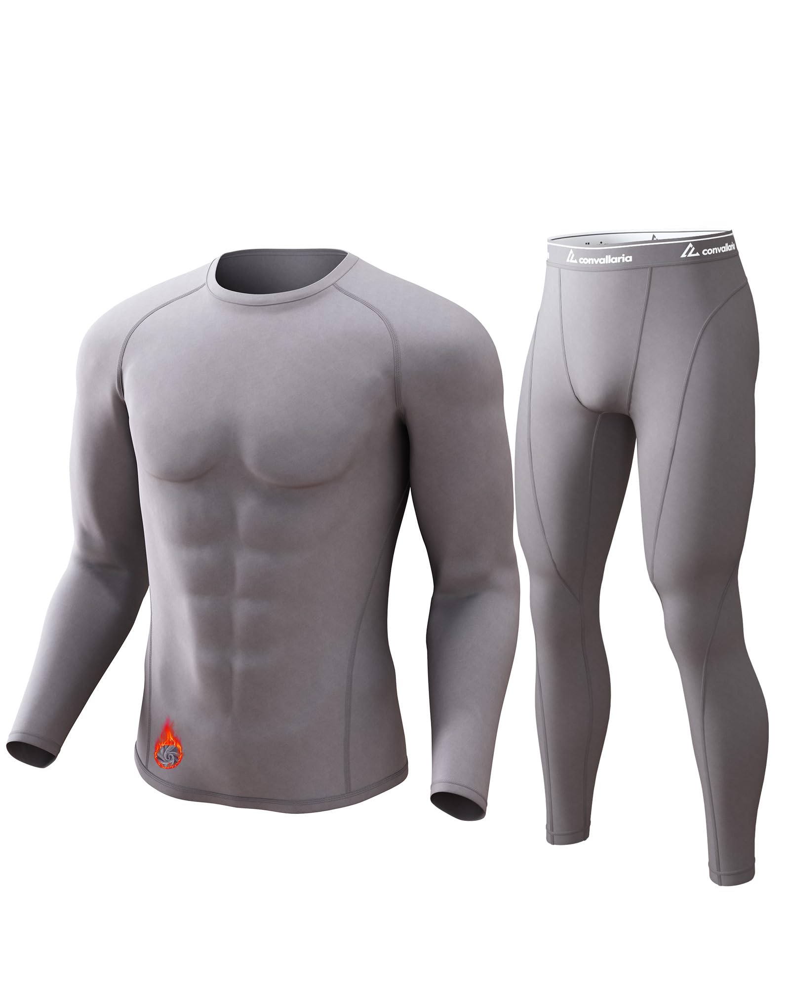 CL Convallaria Intimo Termico Uomo Invernale - Tuta e Pantaloni Termici