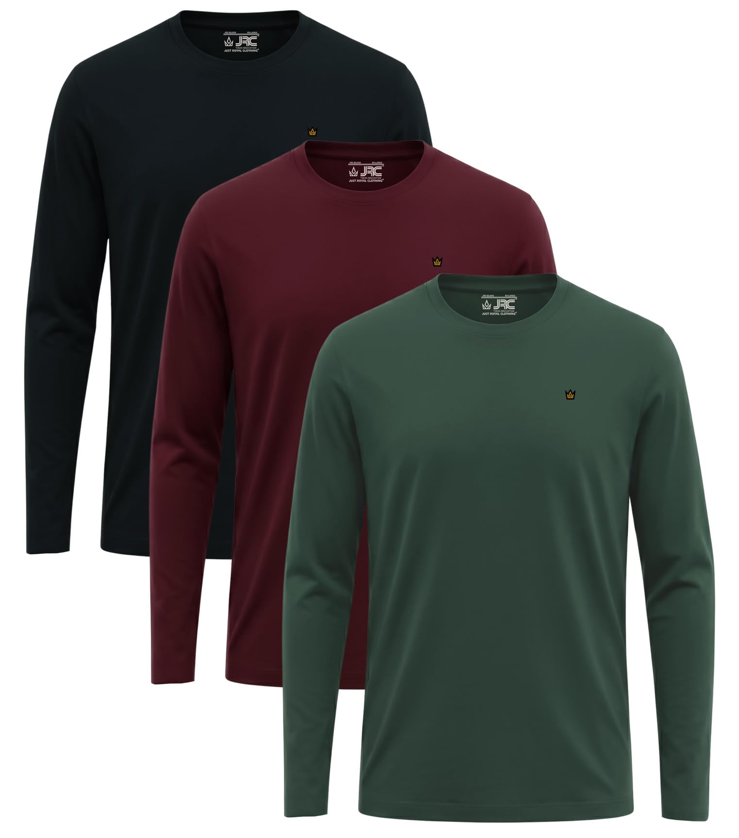 2 Pack Mens Long Sleeve Henley Shirts, Lightweight Henley Tops for Gym, Running & Casual Outings