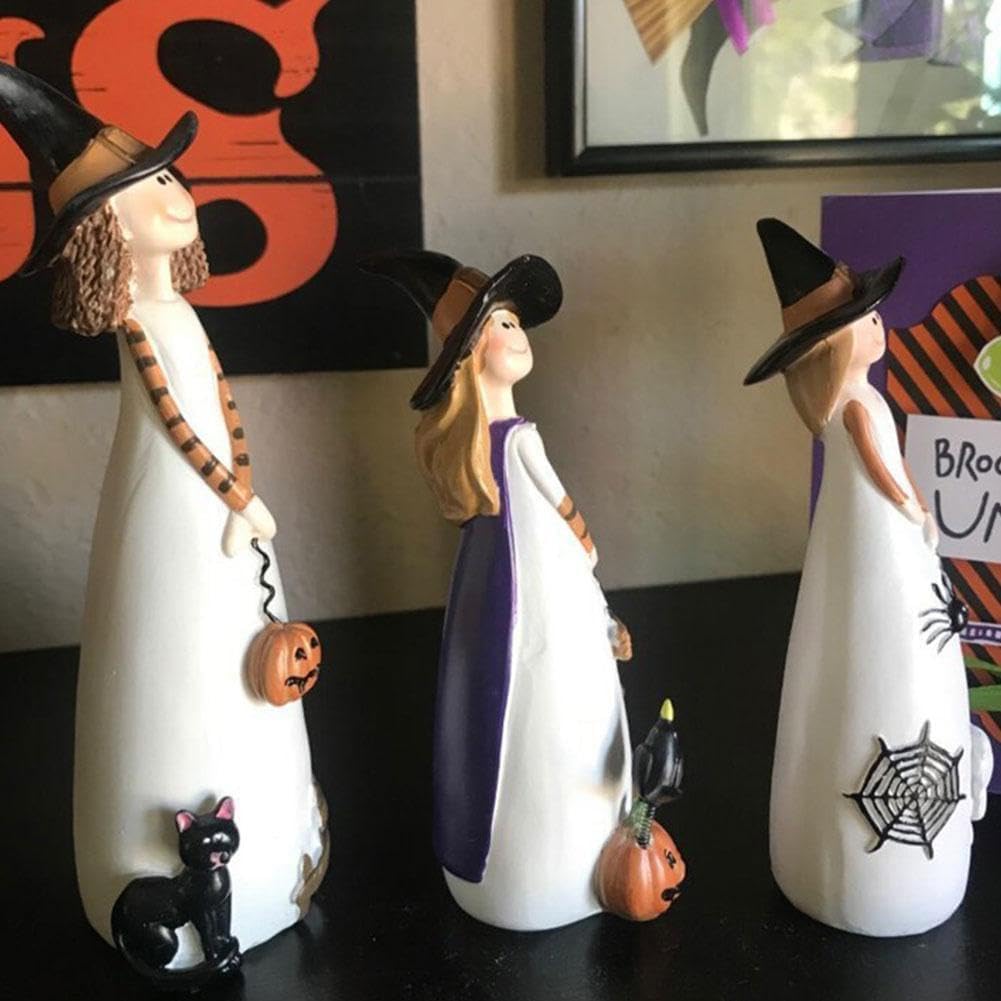 Halloween-Hexe-Figuren Und Statuen, Heimdekoration, Produktbild-Vorschau 6