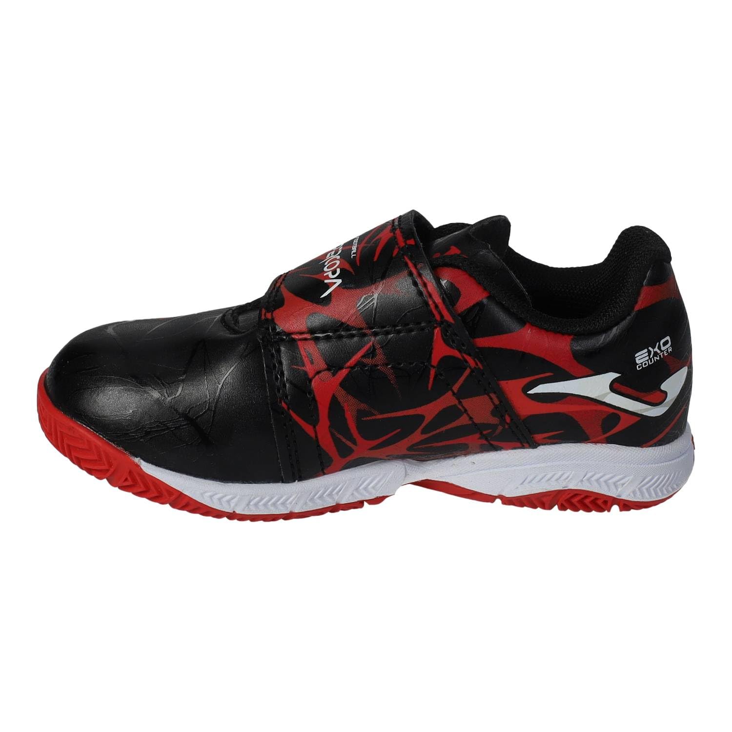 Joma SCJS2501INV Zapatillas fútbol Sala niño Supercopa JR, Cierre Adhesivo, Suela Antideslizante para Indoor NIÑO Zapatillas