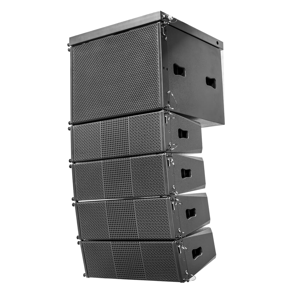 Weikass Series Line Array Speaker System Double 6.5-inch Two-Way high-Performance line Array Speaker for Stage Party Bar