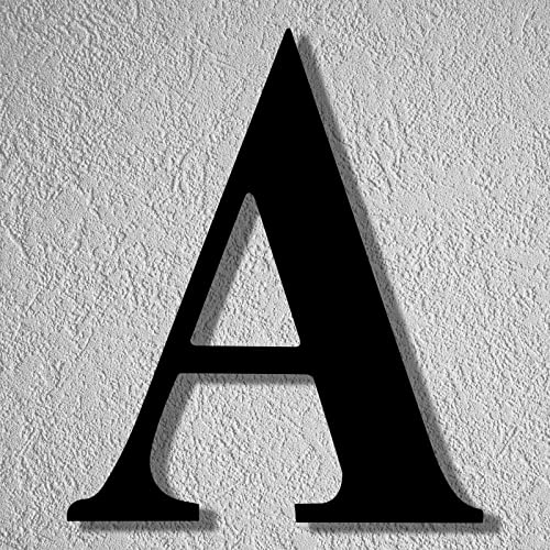 House Numbers, 8 Inch Modern Large House Numbers, Black Home Address Numbers, Acrylic Building Street Number Sign, Letter A