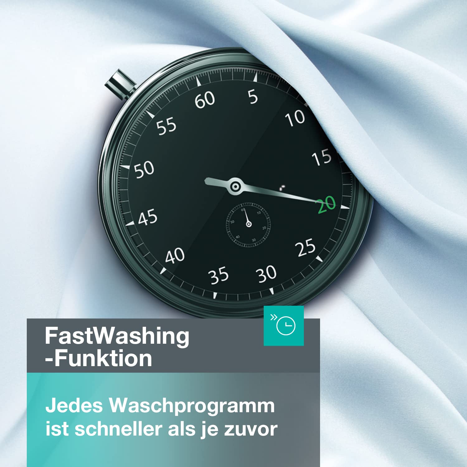Gorenje WAM 14 AP Waschmaschine mit Dampffunktion / 10 kg / 1400 U / 16 Programme/AquaStop/Inverter PowerDrive Motor/Edelstahltrommel/Kindersicherung/EEK A/weiß