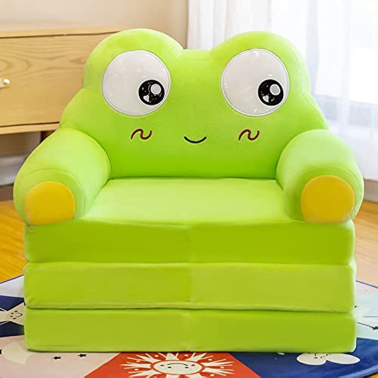 Kid's Furniture Sofa Chair Seat with Armrests, Suitable for 1-15 Years Old