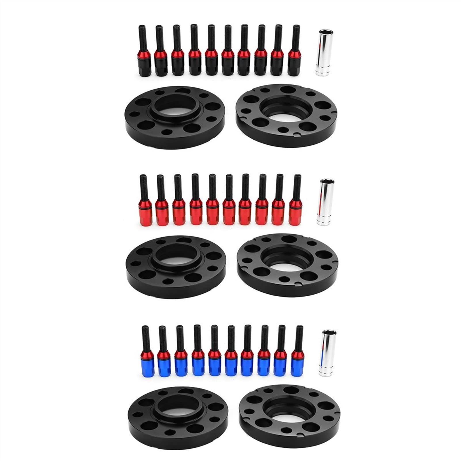 2 sztuk/zestaw 20mm Adapter dystansowy koła CB 72.56mm PCD