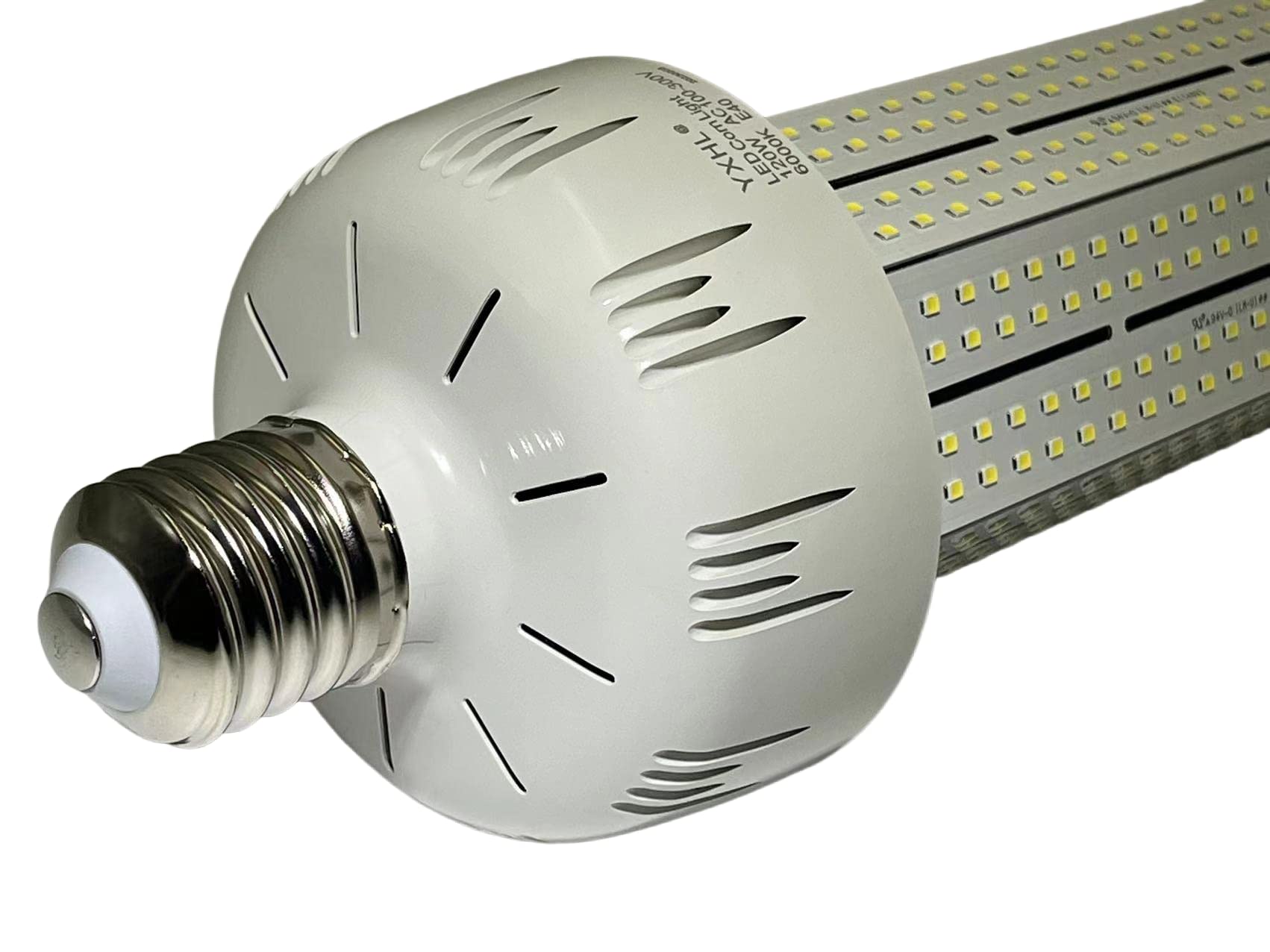 E40 LED Lampada 120W Lampadina Corn Risparmio energetico 6000k per magazzino, ufficio, officina, supermercato (15600 LM)