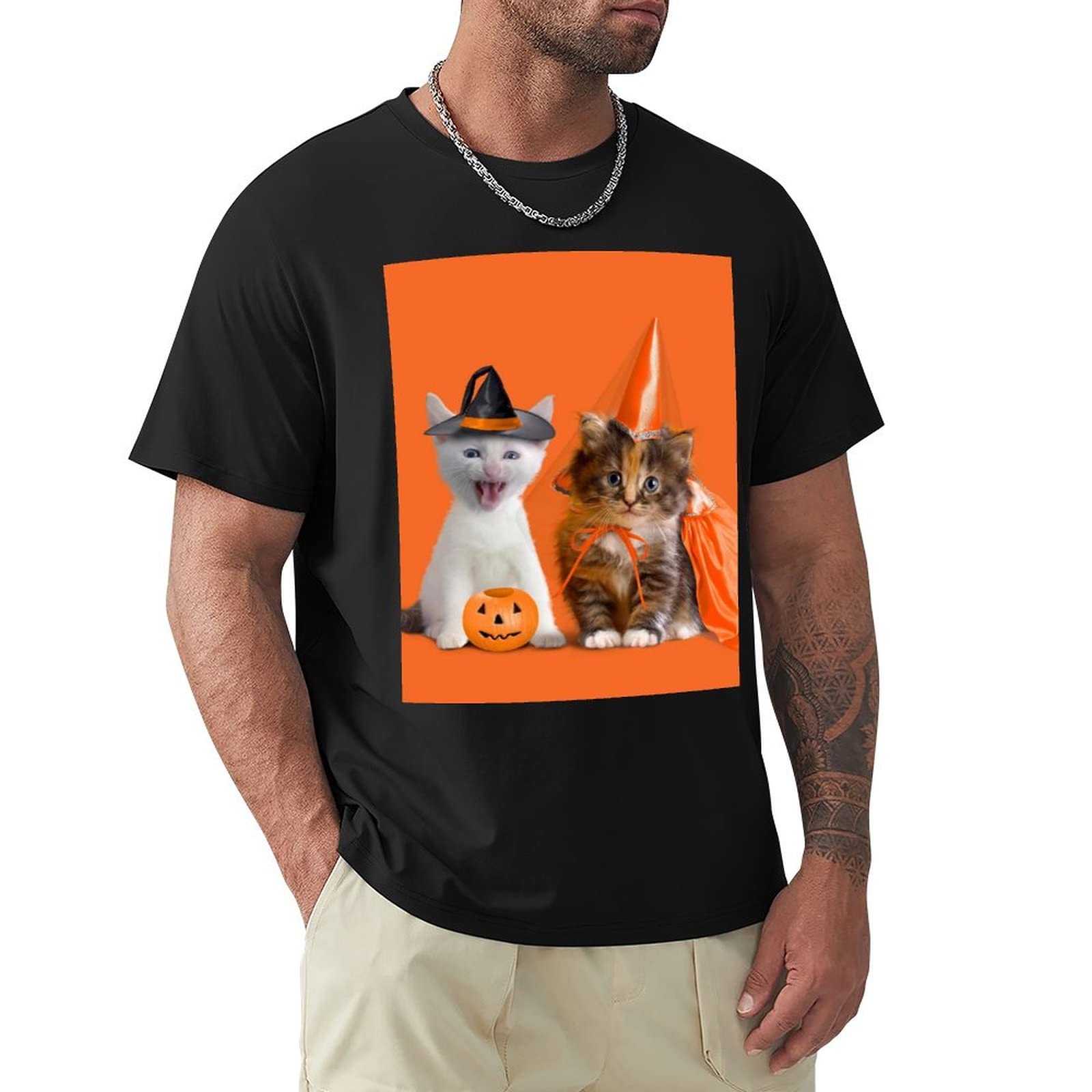 Tee shirt Halloween homme en coton pour vos soirées d'octobre entre amis