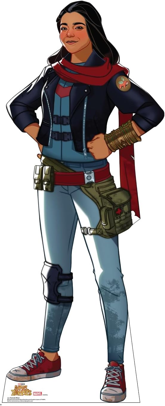 Cardboard People Kamala Khan Life Size Cardboard Cutout Standup - Marvel Zombies (Animated TV Miniseries)