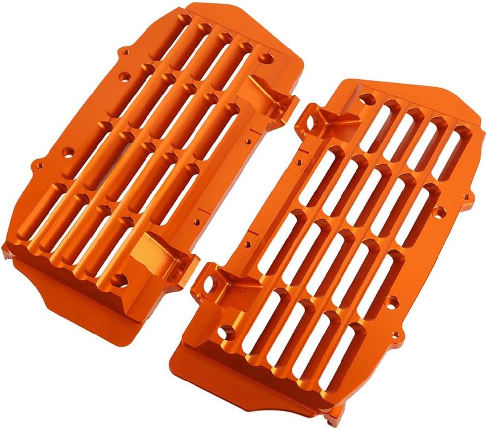 Motorcycle Radiator Guard Protector Grille Cover For KTM EXC F EXCF SXF XC SX XCF-W XCW TPI Six Days 250 350 450 200 300 500 Accessories(Orange)