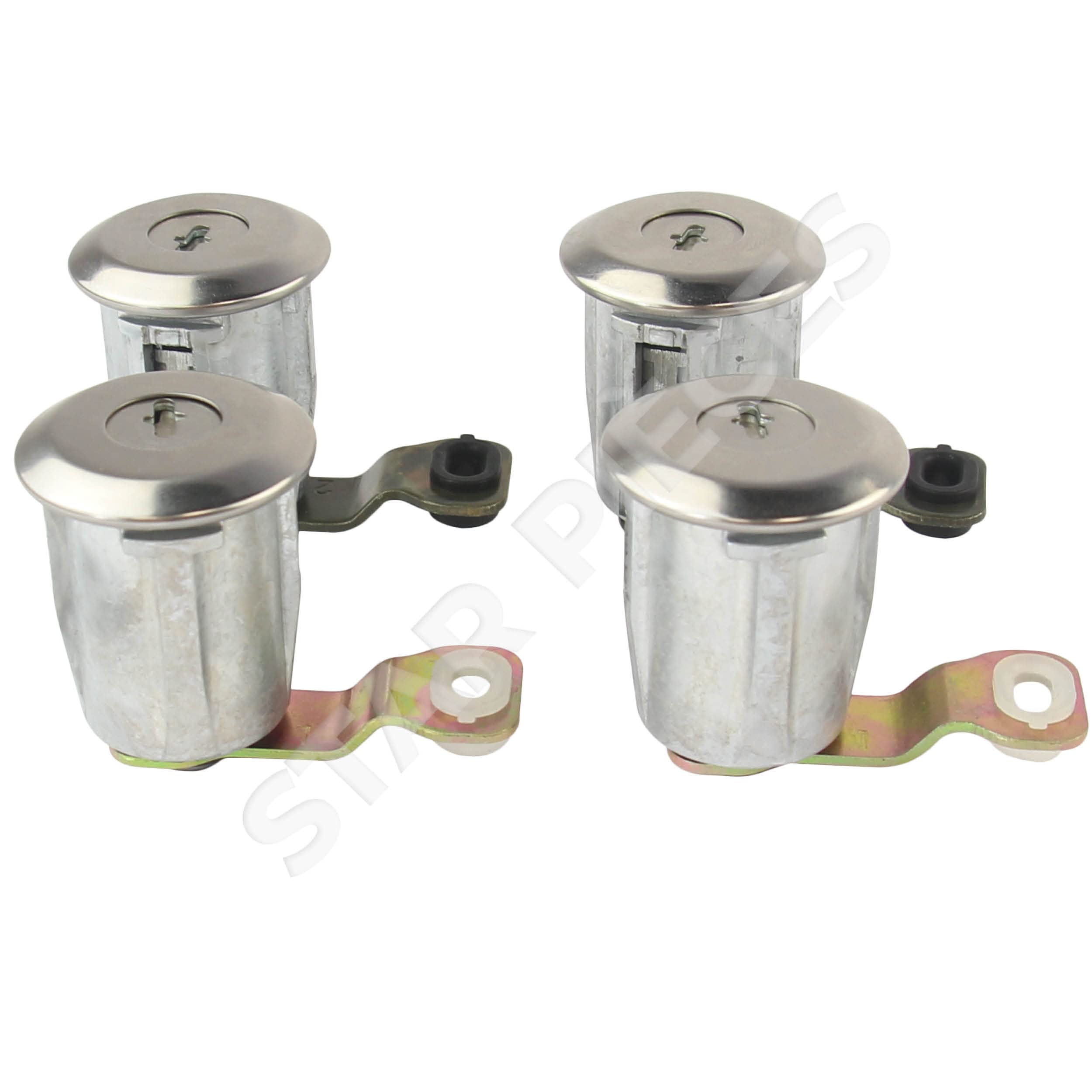 4 cerraduras puerta compatibles para Berlingo 1 y Partner 1 (1996-2008) Bombin cerradura con duplicado de llave | 4162Q4 | 9170CX | 4161H9 | 9170CW