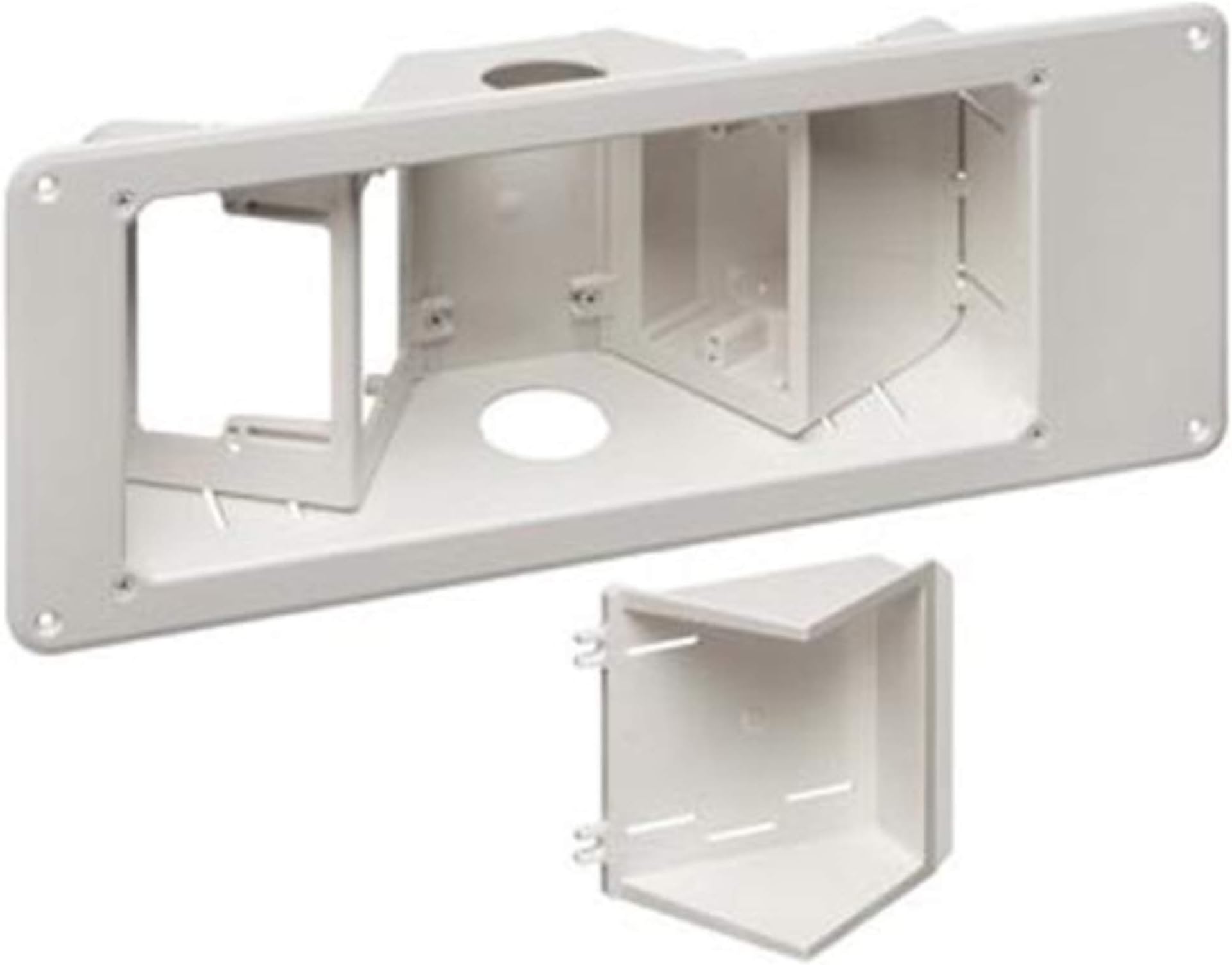 Recessed TV Box w/ Angled Openings
