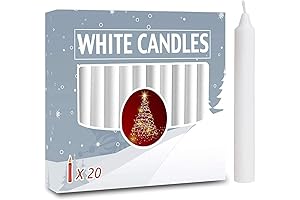 Christmas Spirit with White Chime Candles: Set the Stage for Warmth and Cheer