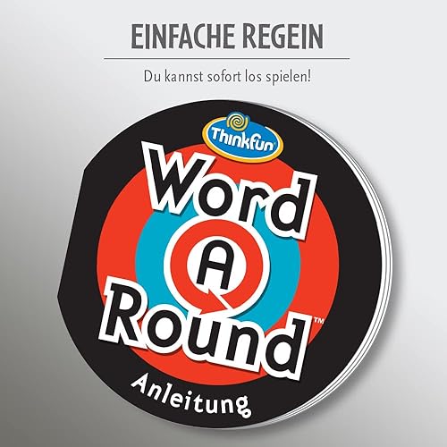 Miniatura 3 de ThinkFun 76307 - Word A Round - Versión alemana