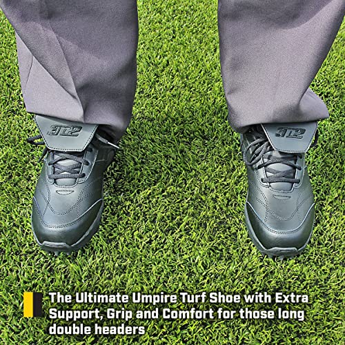 3N2 Men’s Baseball Umpire Officiating Shoe Reaction Field Lo, Black, D