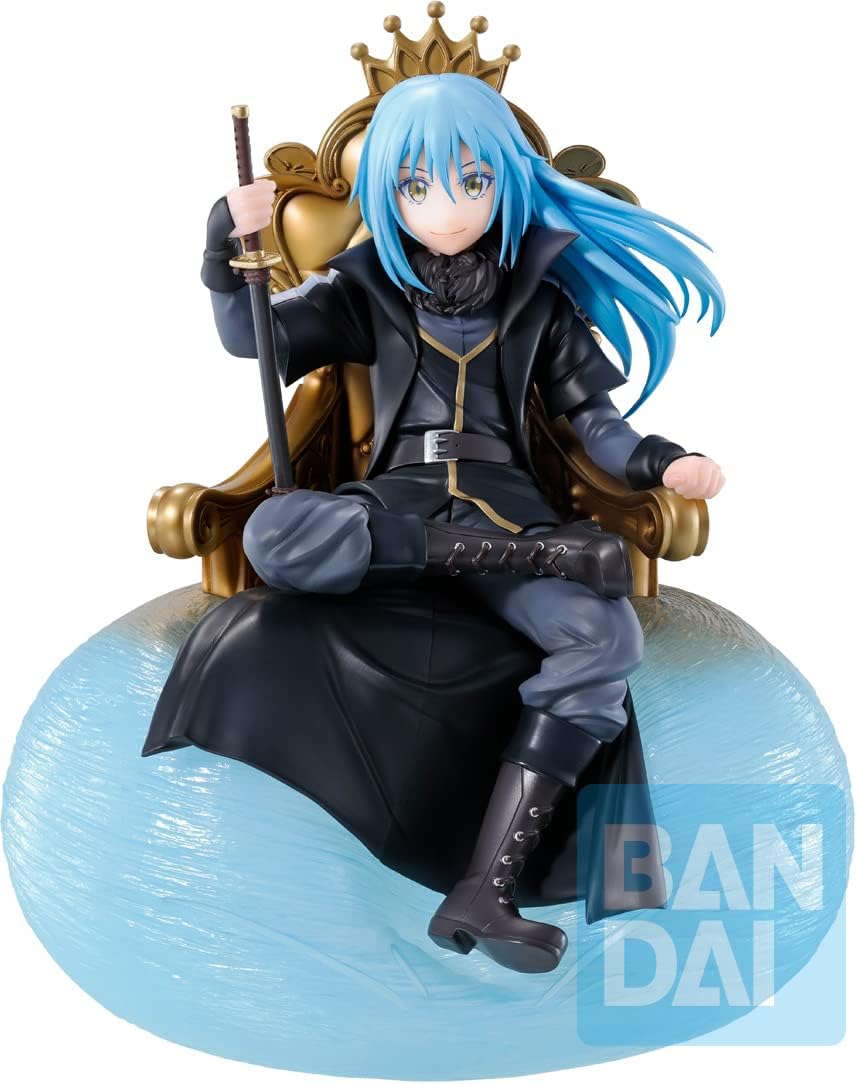 Ichibansho Figure - that Time I Got Reincarnated as a Slime - Rimuru (I Became A King), Bandai Spirits Collectible Statue