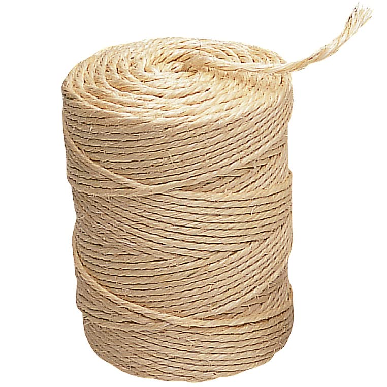 Ficelle sisal écru pour décoration créative et jardinage Liderpapel 59432 rouleau