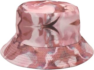 Sombrero de Verano para Mujer, Panamá, Ajustable, Lavable, de algodón, Ideal para Playa, para el Sol al Aire Libre, para Cabezas Extra Grandes (Talla única, Rosa)