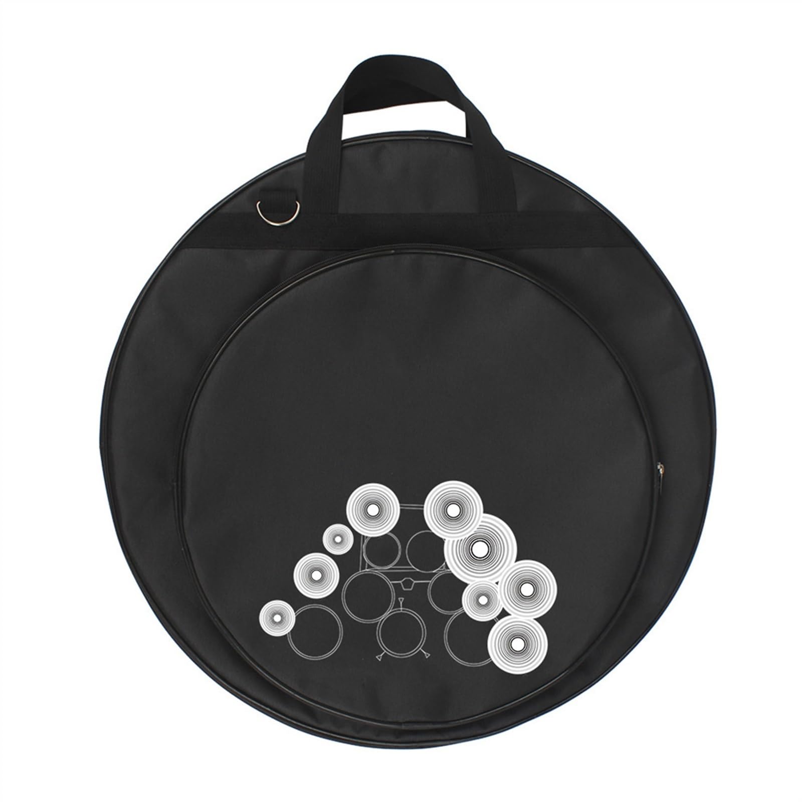 Kit De 5 Cymbales 12/14/16/18/20 Pouces Hi-Hat Drum Cymbals Crash Cymbal Percussion Instruments Accessoires pour Instruments à Percussion