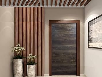 RAJIV DOORS Stylish Wooden Door for Home, Office, Bedroom & Living Room (RV-795_81x30)