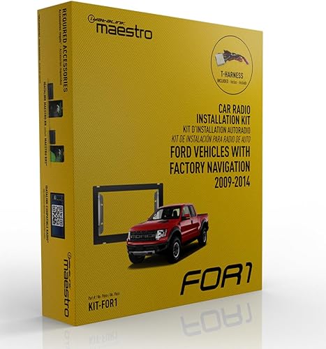 Miniatura 5 de Idatalink Maestro KIT-FOR1 - Kit de cableado y tablero para vehículos Ford seleccionados 2009-2014 con navegación de fábrica (también requiere
