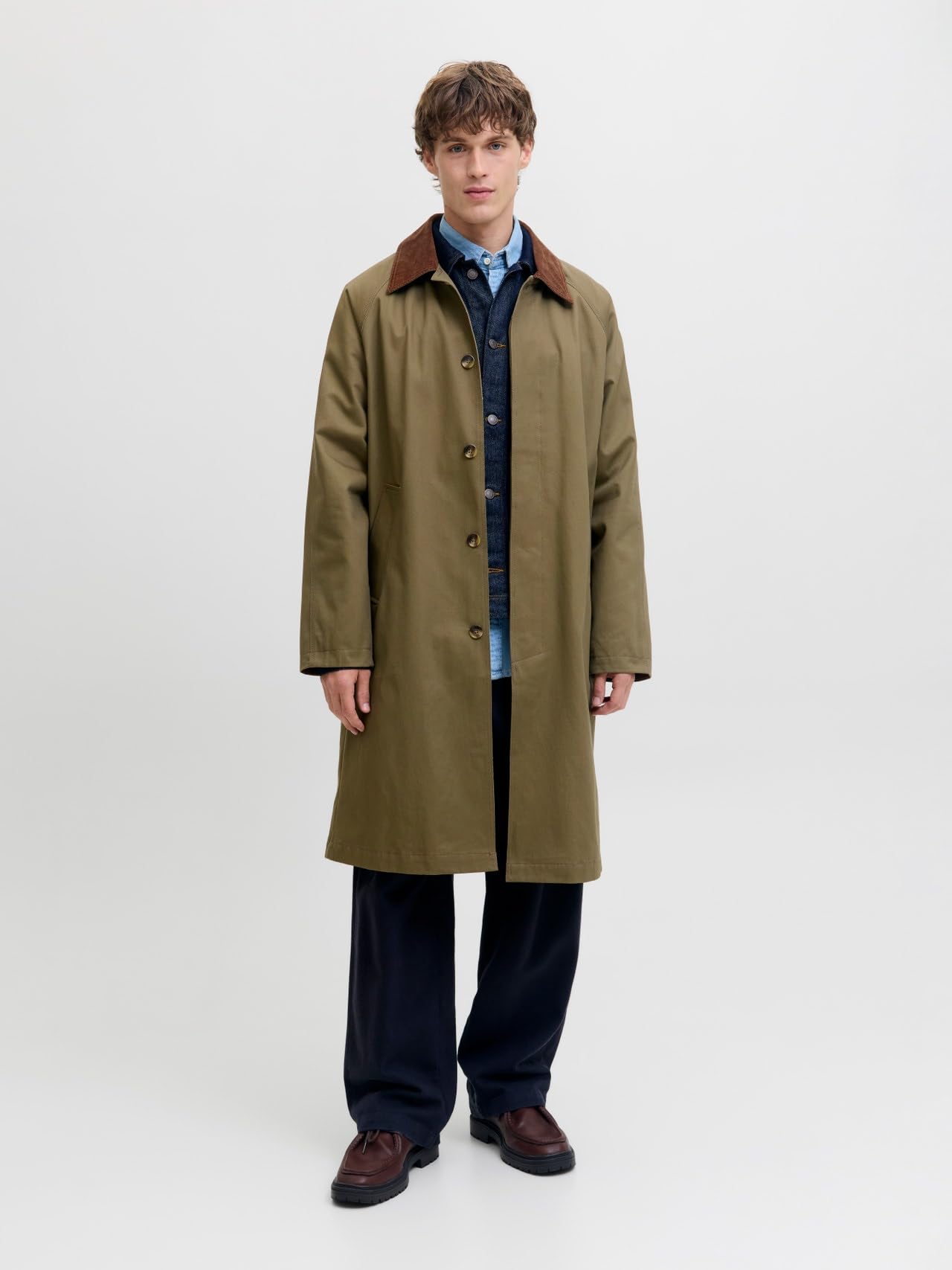 JACK & JONES Jorwythe Mac Coat, Beech, M