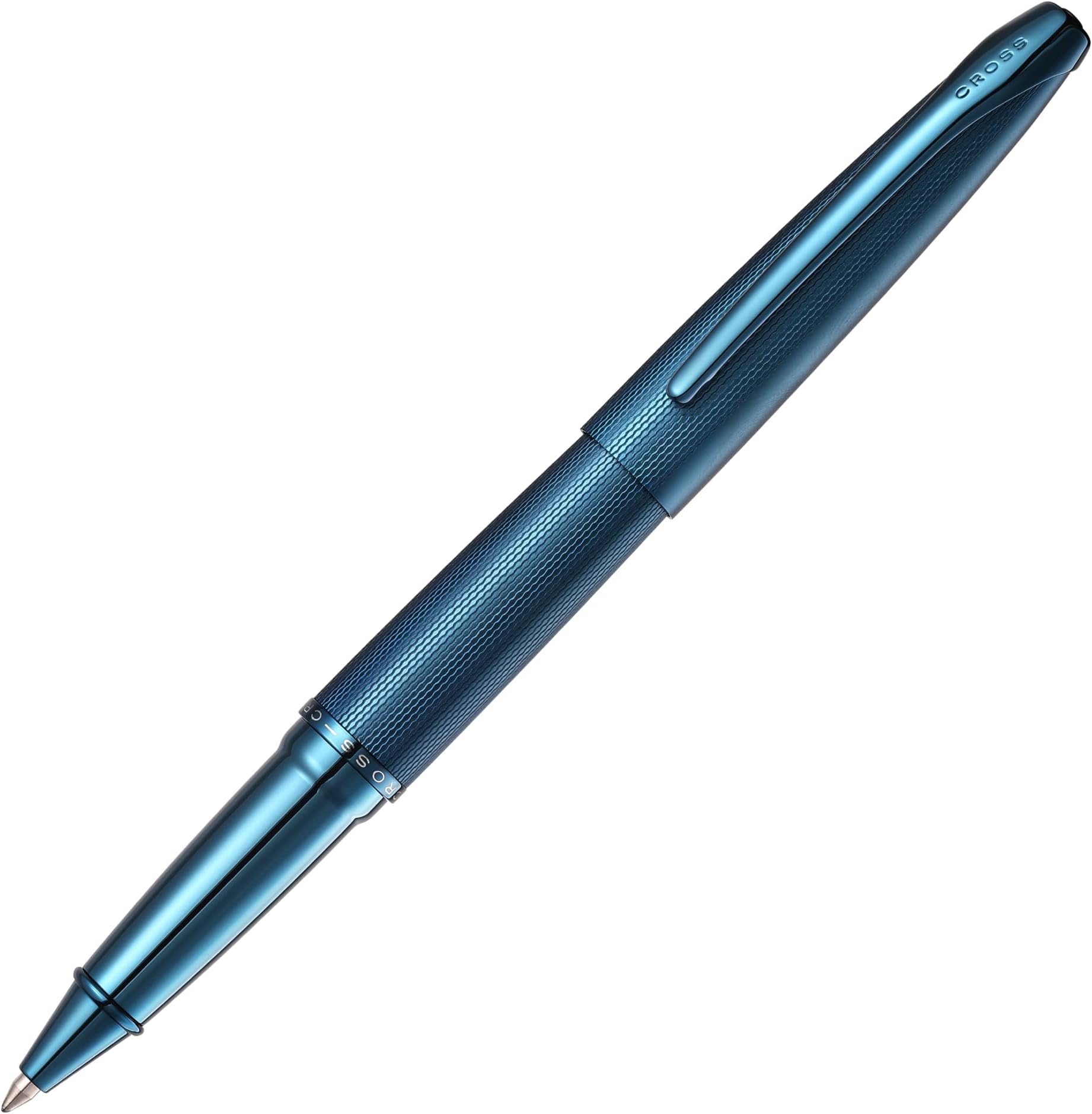 ATX Sandblasted Dark Blue Rollerball Pen