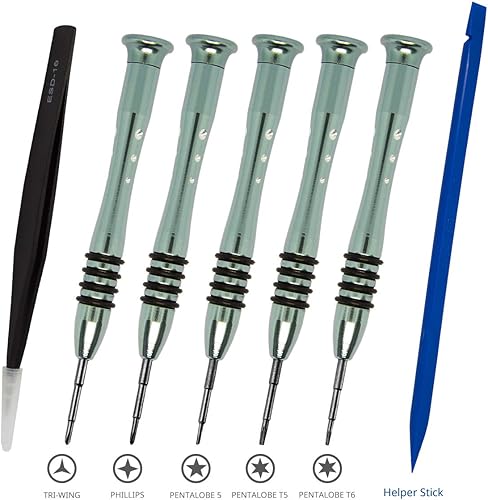 Miniatura 2 de Juego de destornilladores 7 piezas kit de herramientas de reparación para Apple MacBook Pro Retina y Air, MacBook Series 2009 2010 2011 2012 2013