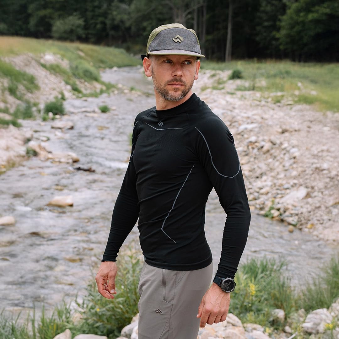 Alpinus - Thermounterwäsche Set Herren Lakdah, Funktionsunterwäsche | Schnelltrocknend, Thermo Unterwäsche mit Belüftungszonen, Thermowäsche, Funktionswäsche, Thermal Underwear