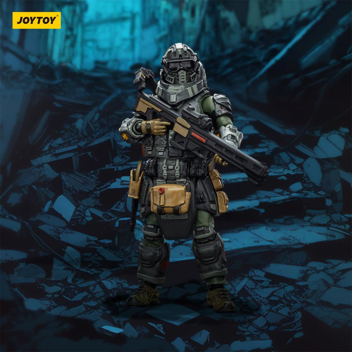 TOYVERSE JOYTOY 1/25 Dark Source Action Figure, Steel Ride Corps Assaulter Volok, Movable Joints Character Model, Age 15+ - Image 2