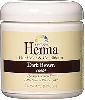 Vista 6 de Henna Rainbow Research para teñir el cabello, de color negro, HEN40003, 4 onza, 1, 1