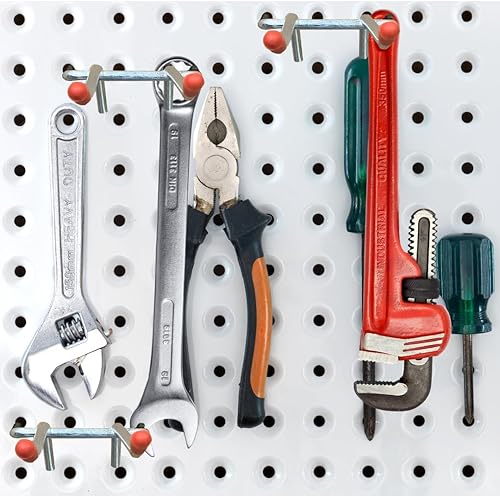 Miniatura 4 de DOVETAIL | 4 piezas | Ganchos universales de doble punta de 4 pulgadas | Construido de acero galvanizado de 3/16 pulgadas con puntas revestidas de