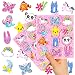 Produktbild German-Trendseller ® - 144 x Süßes Kinder Sticker - Set  NEU  Mix  Kindergeburtstag  Mitgebsel 12 Bögen