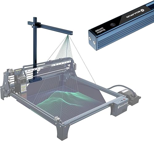 SCULPFUN Cámara Lightburn CAM500, cámara Lightburn para cortador láser posicionamiento preciso, grabación HD, cámara industrial para grabador láser, disponible en Yaxa Colombia